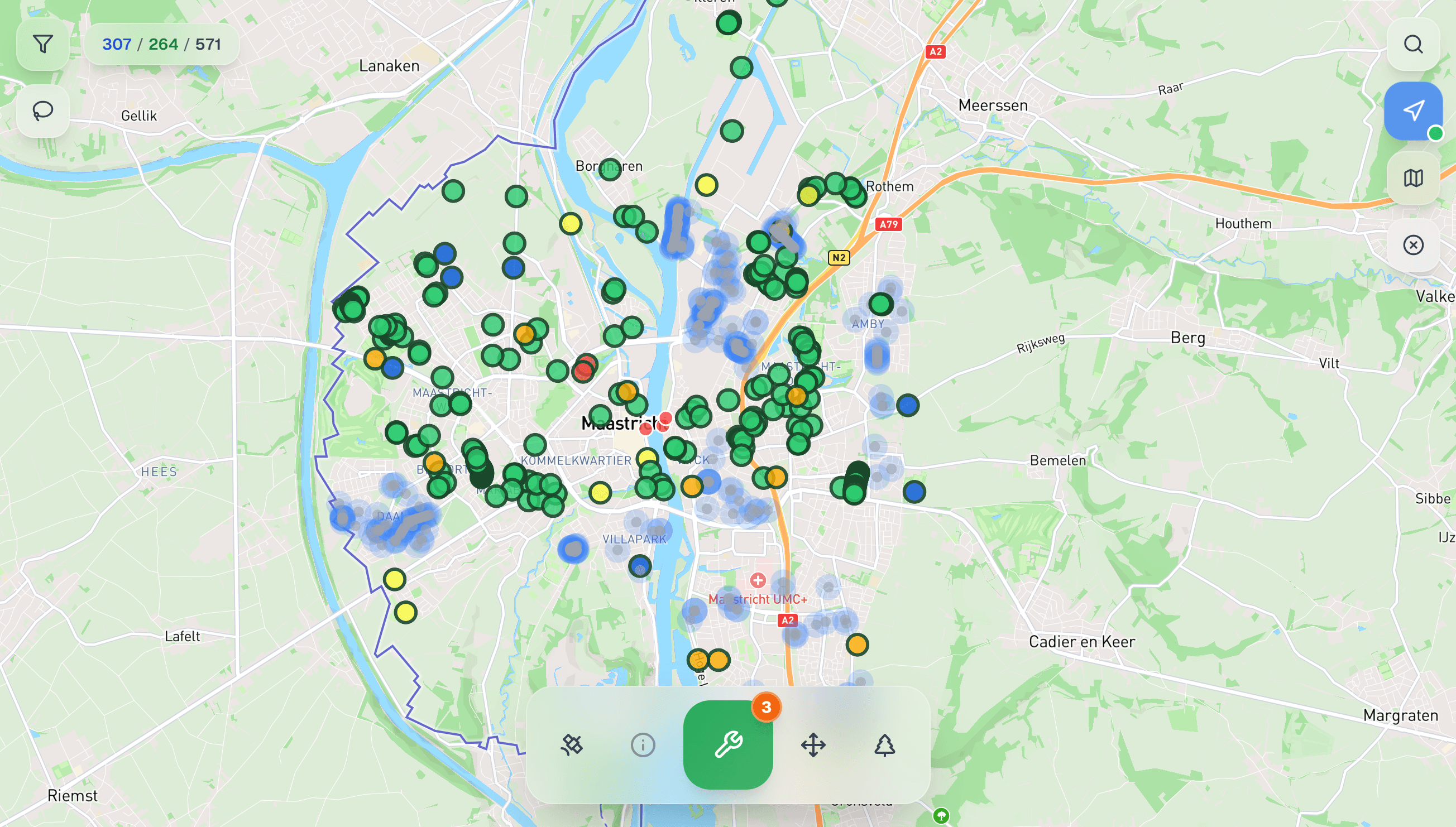 IDA Tree Maintenance Software Interface